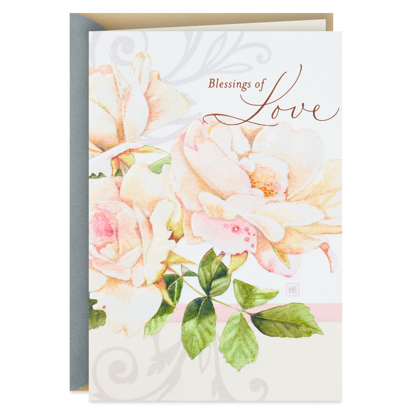Marjolein Bastin Blessings of Love Religious Anniversary Card