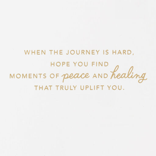 ArtLifting Peace in Mind and Spirit Encouragement Card, 