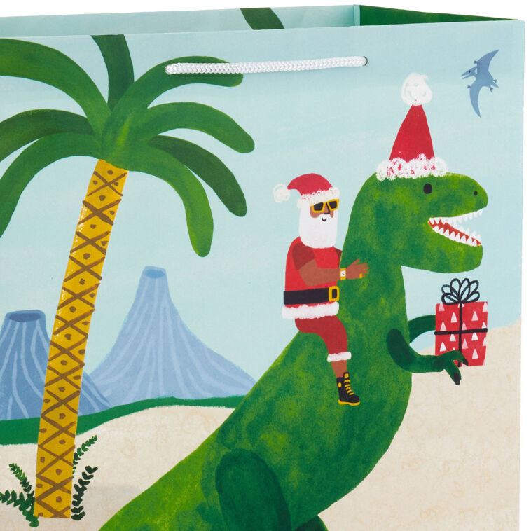 13" Punny Fun 3-Pack Large Christmas Gift Bags Assortment, , large image number 3