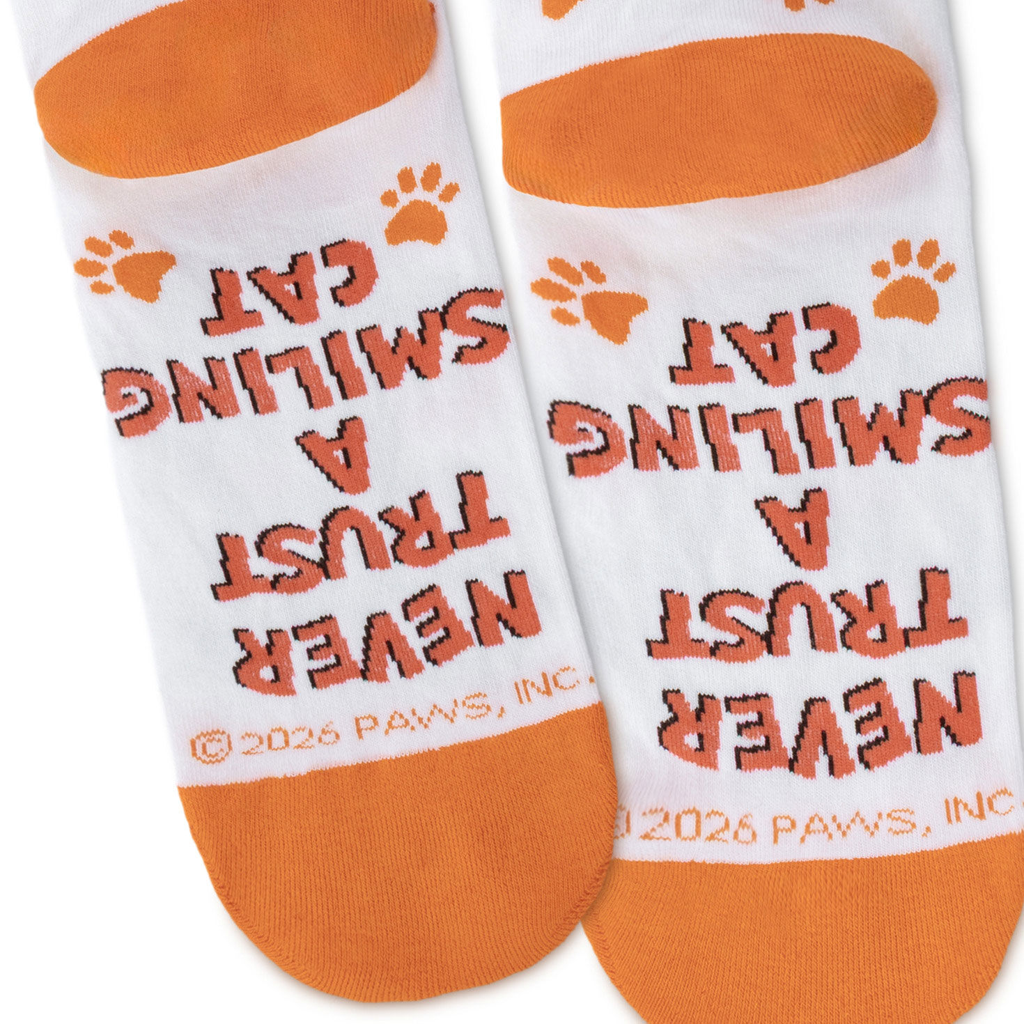 Garfield Poses and Paw Prints Novelty Crew Socks for only USD 14.99 | Hallmark
