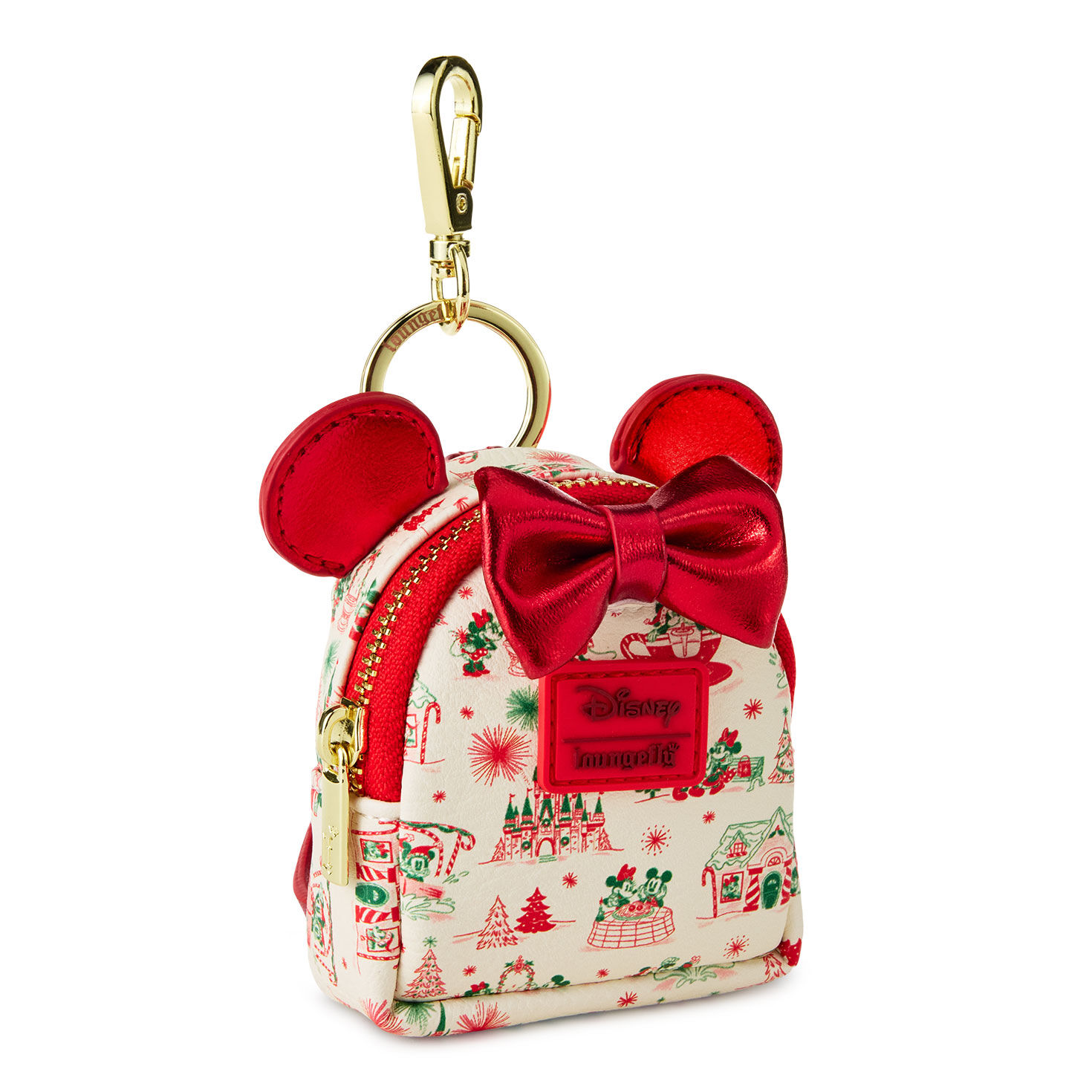 Hallmark x Disney Holiday Ever After Loungefly Minnie Mouse Bag Charm
