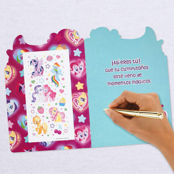 Hasbro® My Little Pony® Spanish-Language 5th Birthday Card With Stickers, , large image number 7