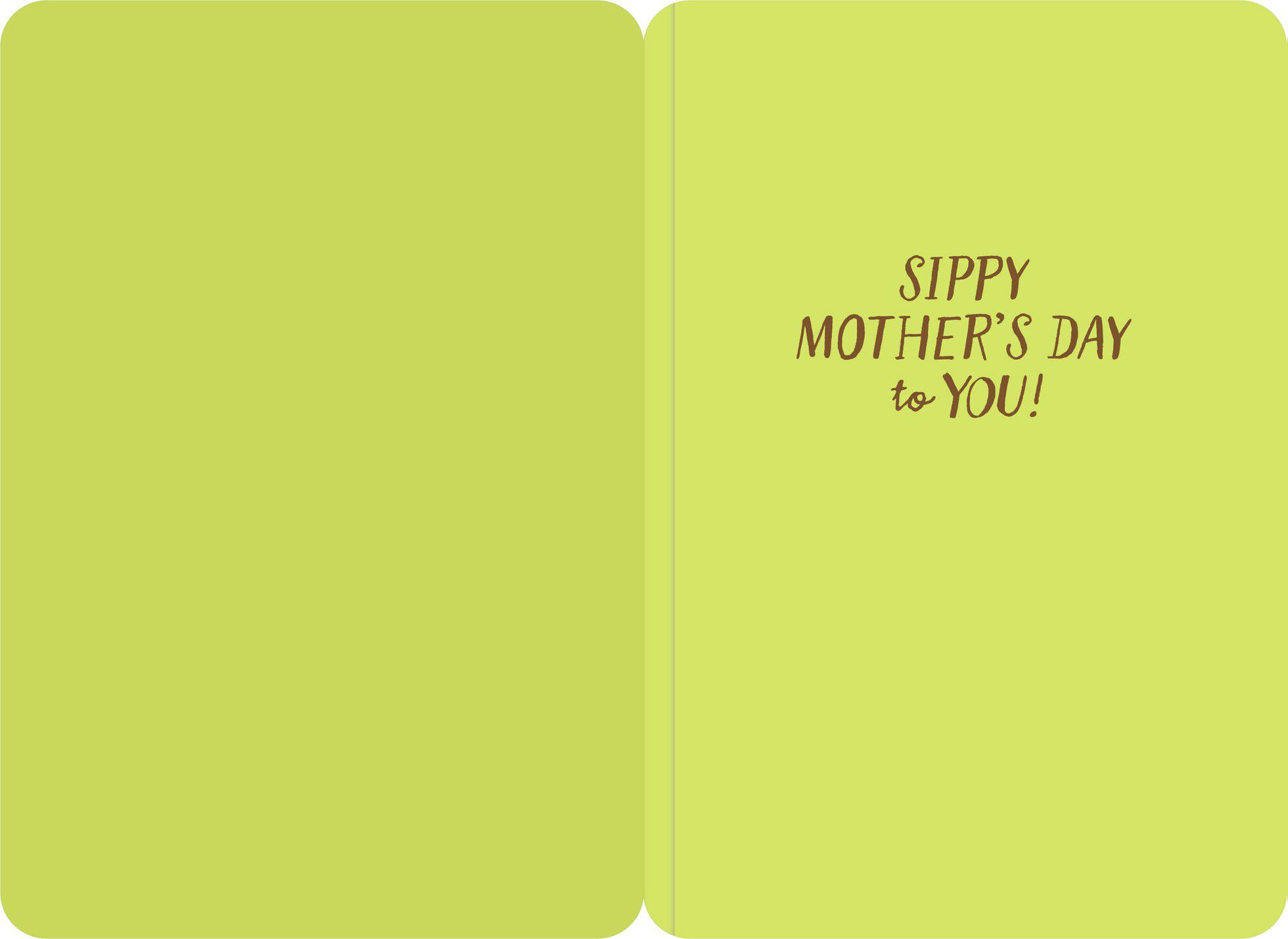 Tropical Drink Mother's Day Sound Card