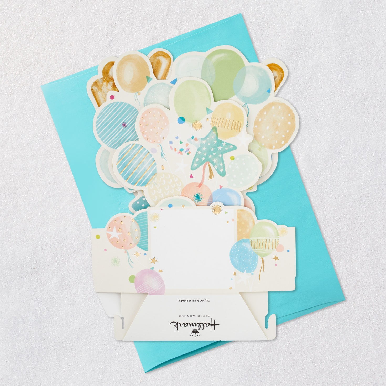 Yay Balloons 3D Pop-Up Congratulations Card for only USD 7.99 | Hallmark