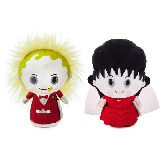 itty bittys® Beetlejuice™ and Lydia Deetz Plush, Set of 2, , large image number 1