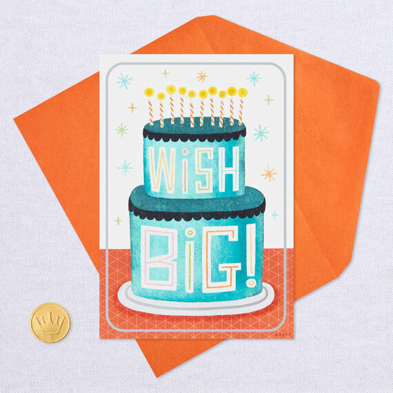 Wish Big Birthday Card, , large image number 5
