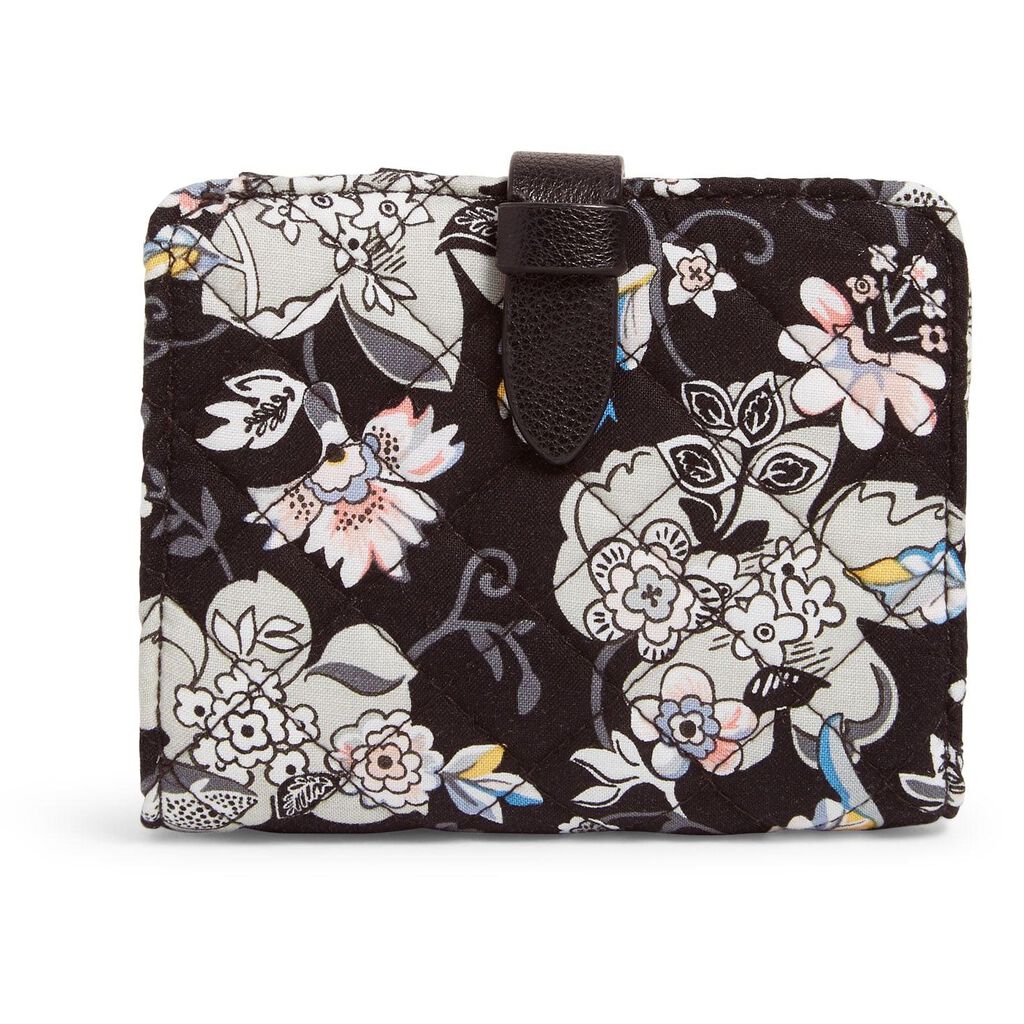 Vera Bradley Iconic RFID Small Wallet in Holland Garden Handbags