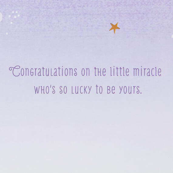 So Lucky to Be Yours New Baby Boy Card, , large image number 2