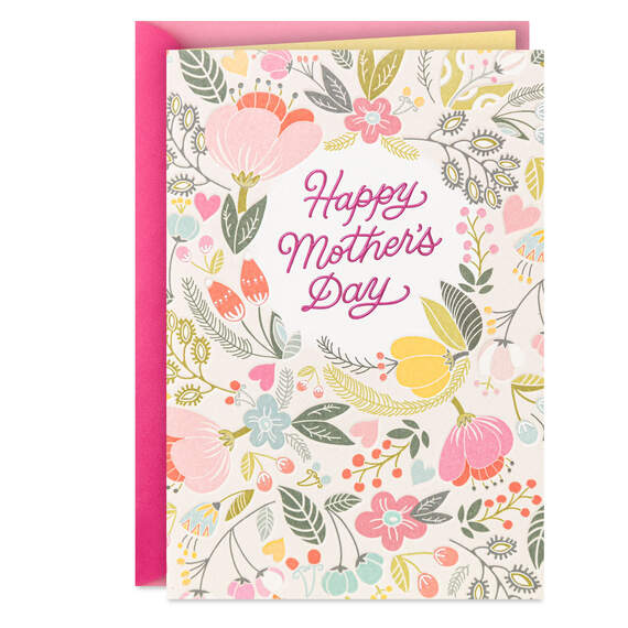 Happy Mother's Day Blank Mother's Day Card, , large image number 1