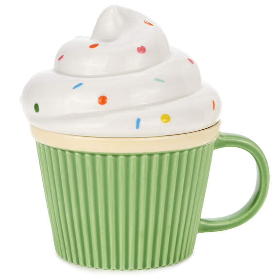 Cupcake Birthday Mug With Sound, , large image number 1