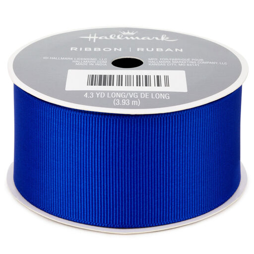 1.5" Royal Blue Grosgrain Ribbon, 12.9', 