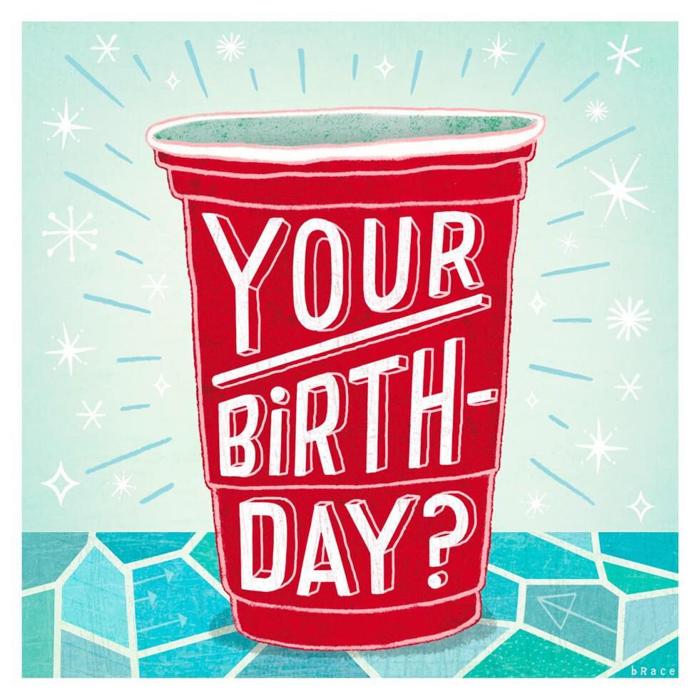 I'll Drink to That Musical Birthday Card