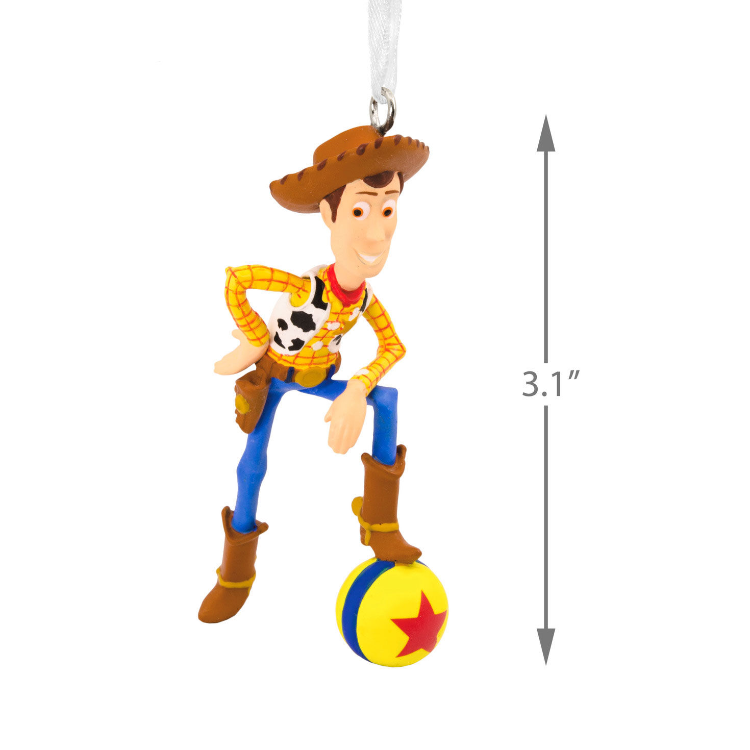 Woody christmas ornament top