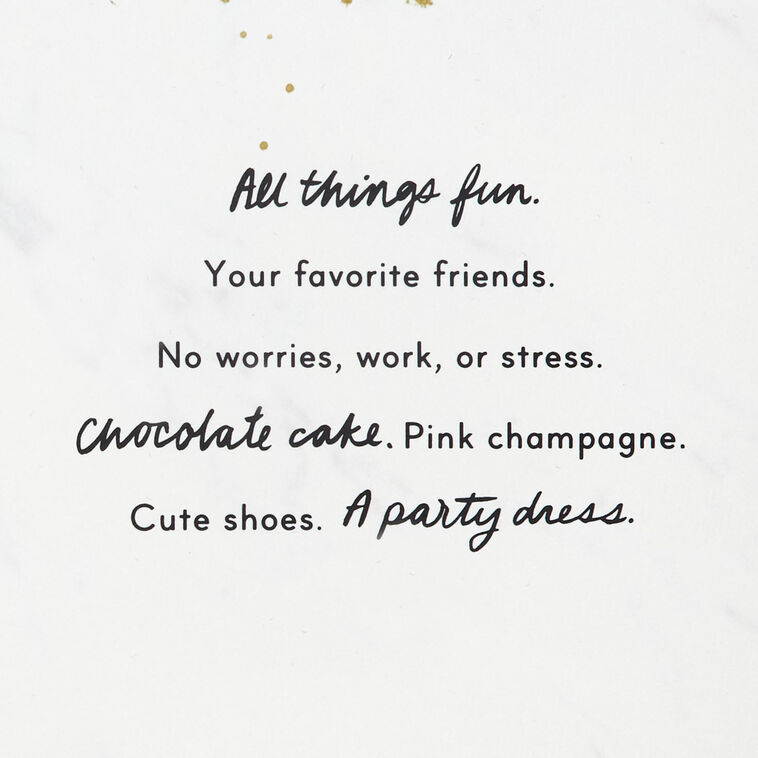 The Most Perfect Day Birthday Card for Her, , large image number 3