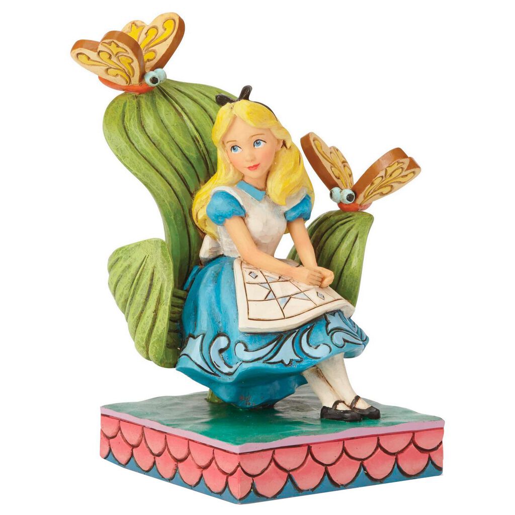 Jim Shore Alice In Wonderland Personality Pose Figurine 5 25