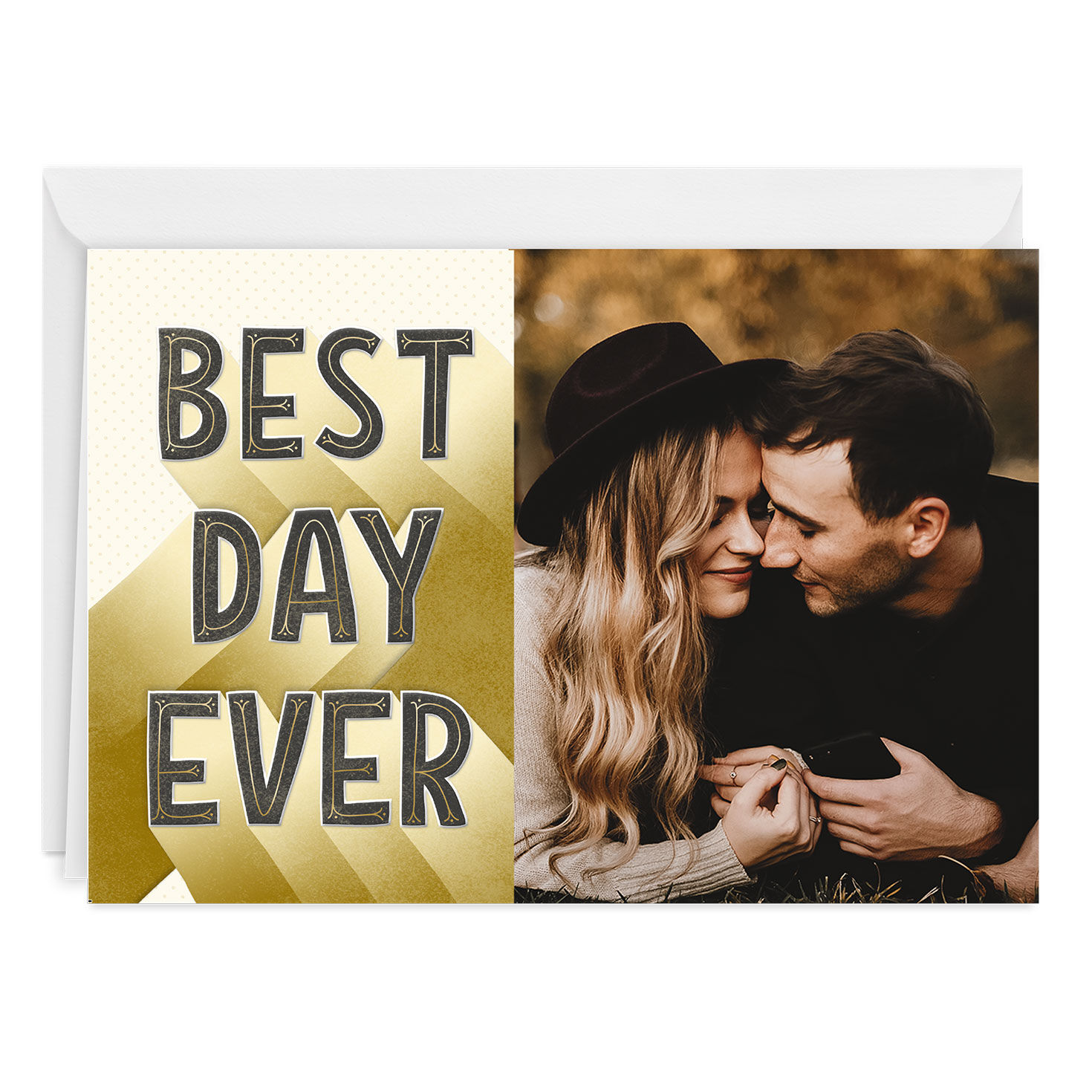 Personalized Best Day Ever Photo Card