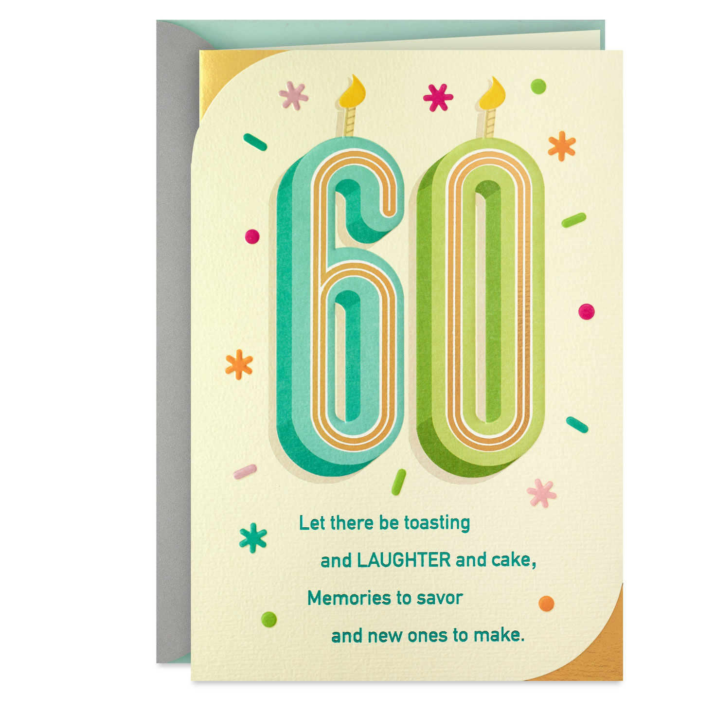 Let the Fun Begin 60th Birthday Card