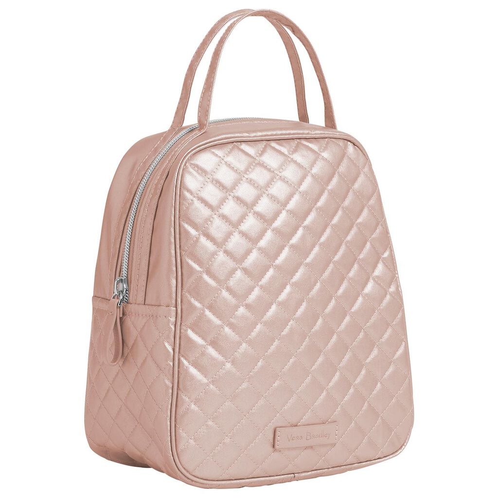 Vera Bradley Iconic Lunch Bunch Bag In Rose Quartz