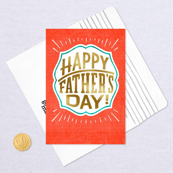 Amazing Dad Yearly Reminder Father's Day Card, , large image number 5