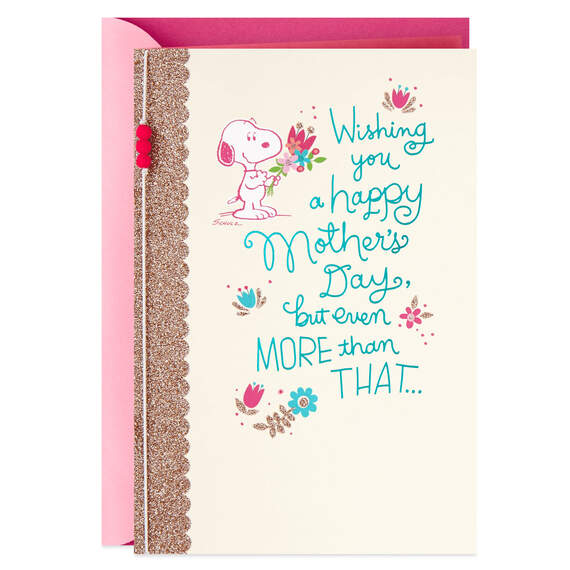Peanuts® Snoopy Happy All Year Through Mother's Day Card, , large image number 1