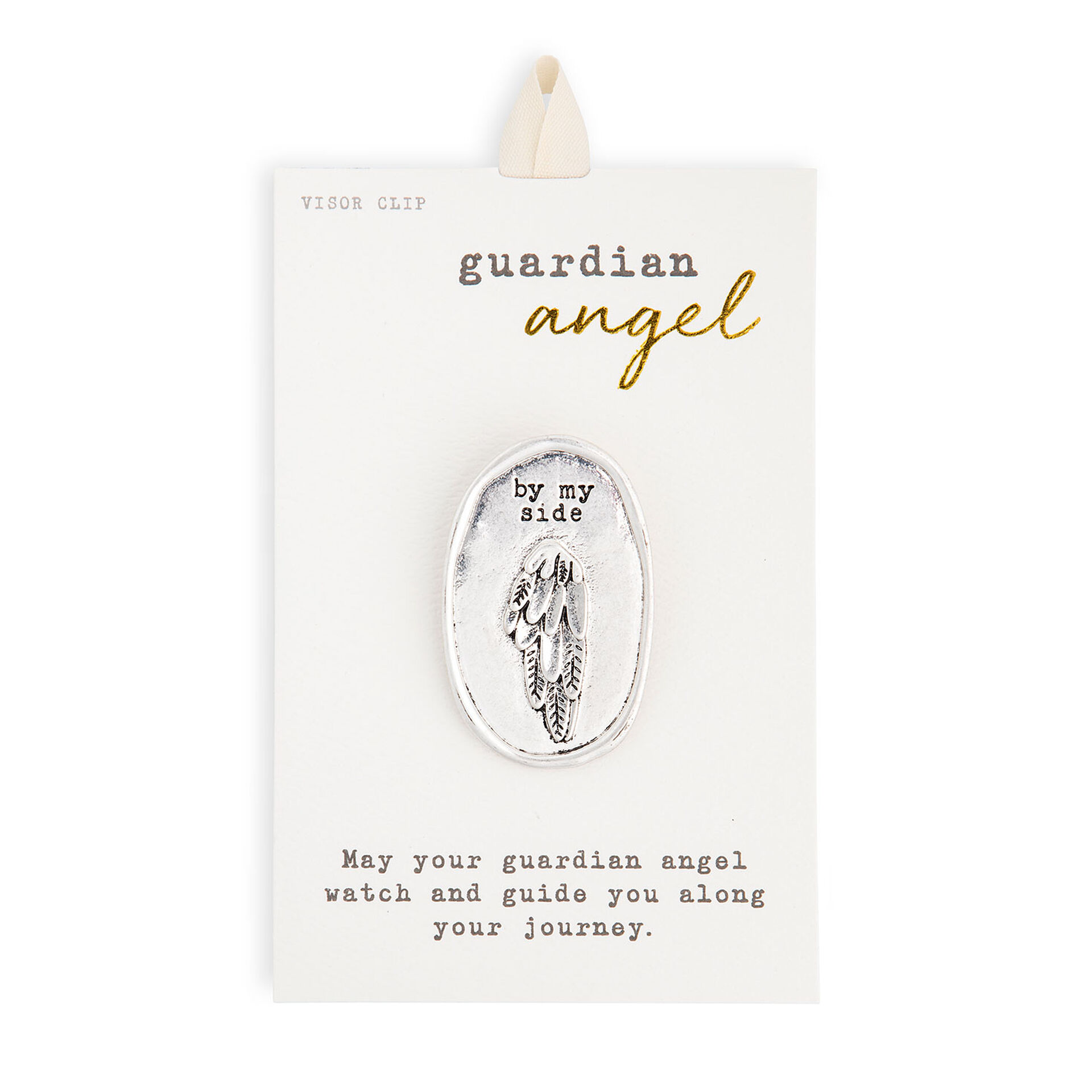 Demdaco Guardian Angel Wing Visor Clip Car Accessories Hallmark