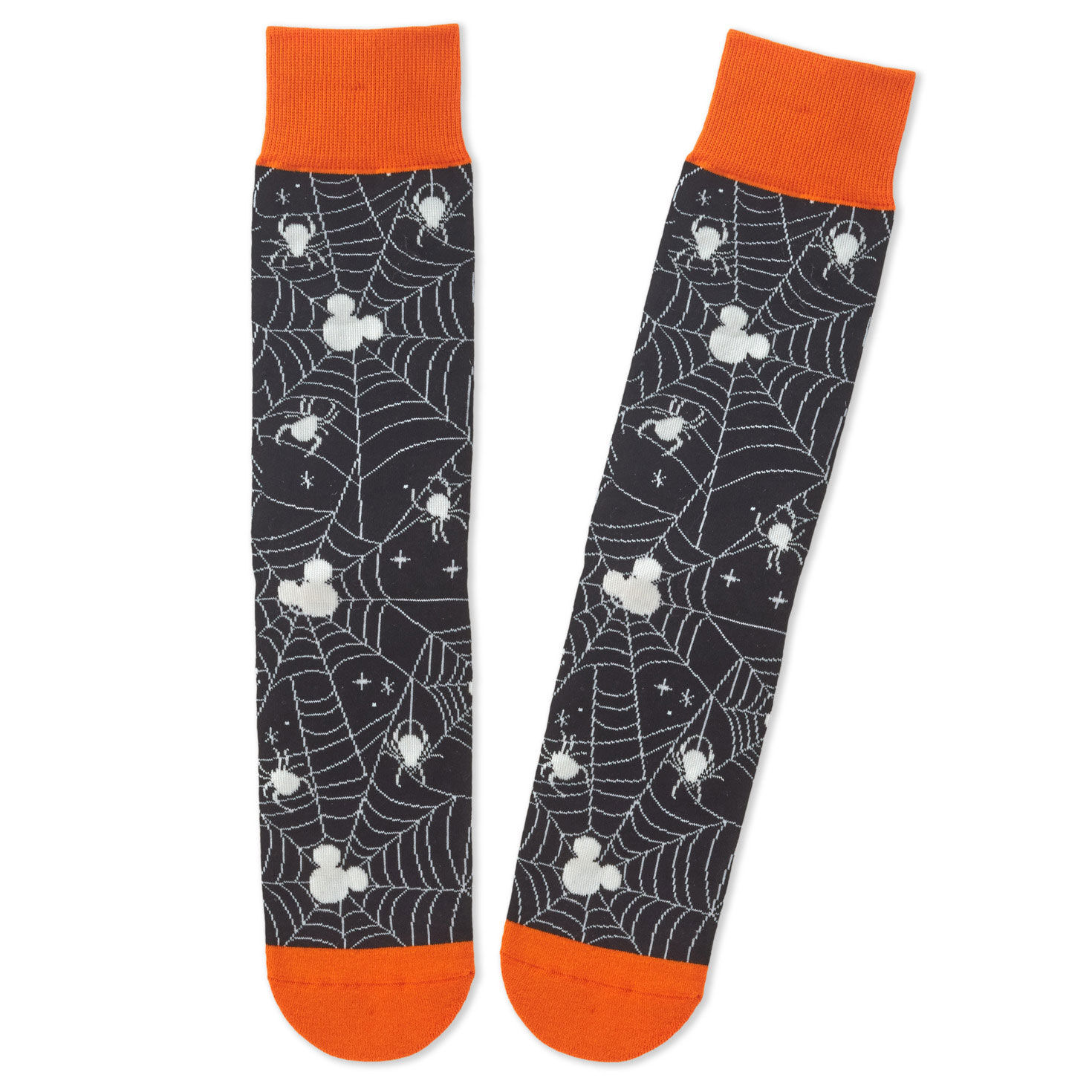 Disney Mickey Mouse Glow-in-the-Dark Crew Socks  image number 2
