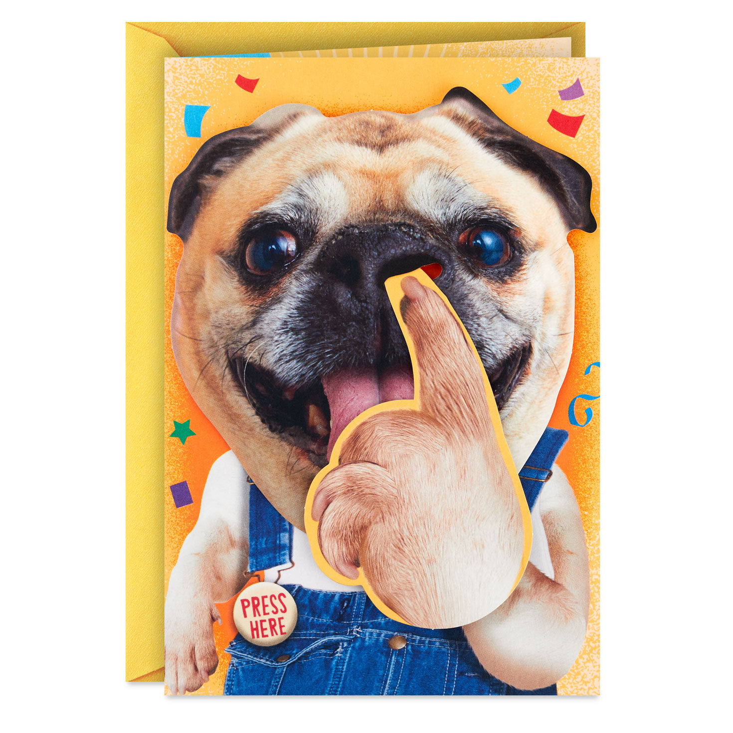 Pickin' and Grinnin' Funny Musical Birthday Card With Motion
