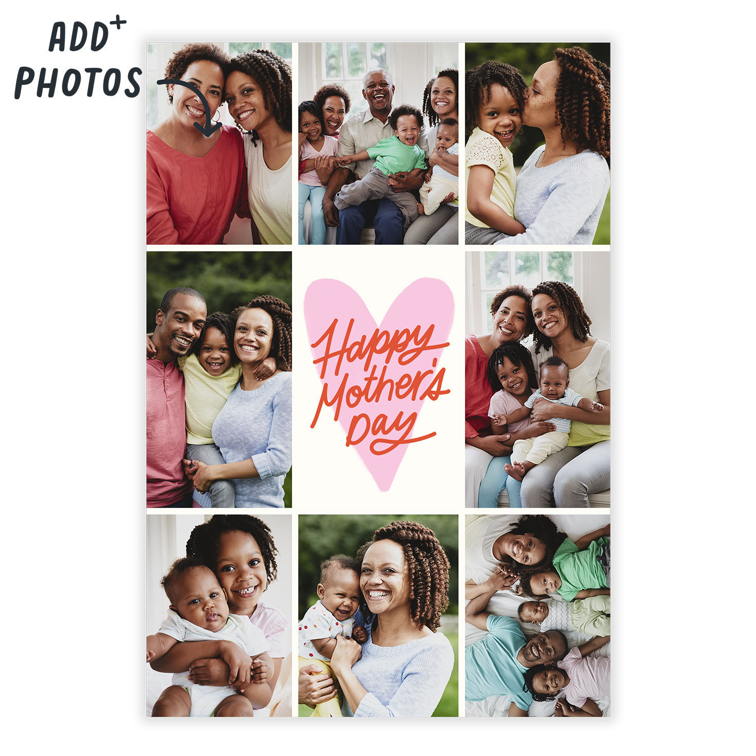 Pink Heart Mother's Day eCard, , large image number 2