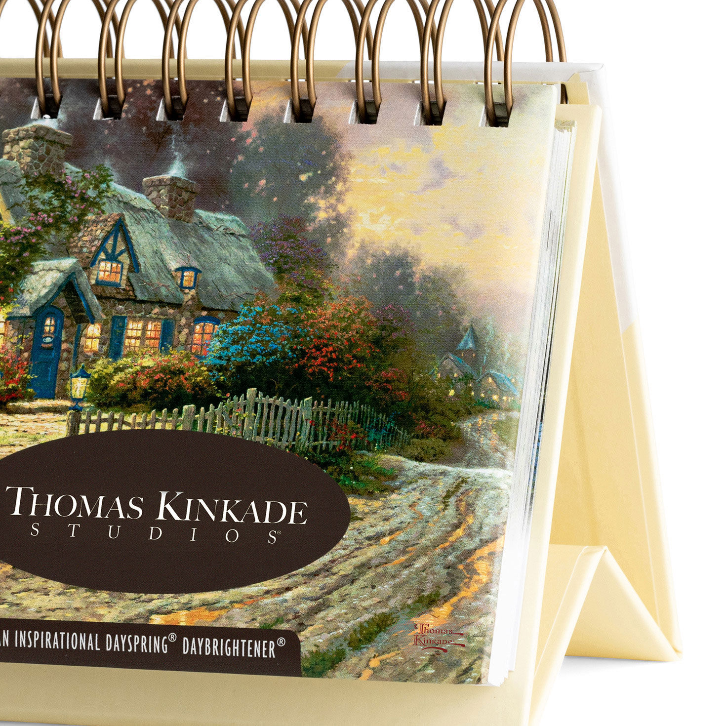 Thomas Kinkade Painter of Light Perpetual Calendar closeup view image number 5