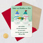 Snowmen Christmas Card for Sister and Brother-in-Law Card Front with Envelope and Gold Seal image number 7