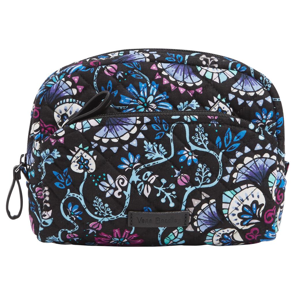 Vera Bradley Iconic Medium Cosmetic Bag In Bramble Vera Bradley Iconic Medium Cosmetic Bag In Bramble