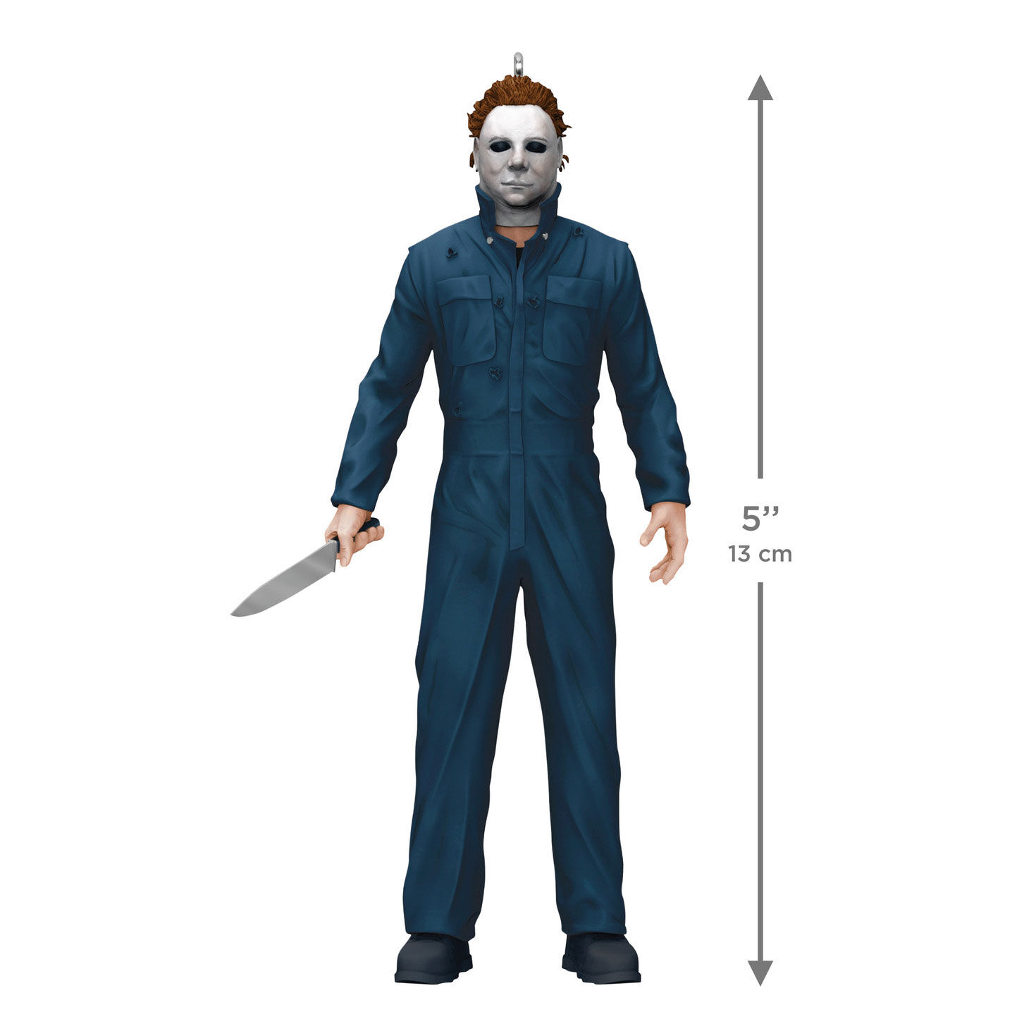 Halloween II Michael Myers Keepsake Ornament measurement image number 3