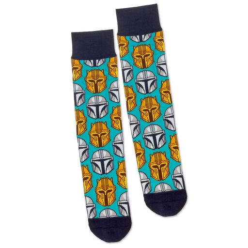Star Wars: The Mandalorian™ Helmet Novelty Crew Socks, 