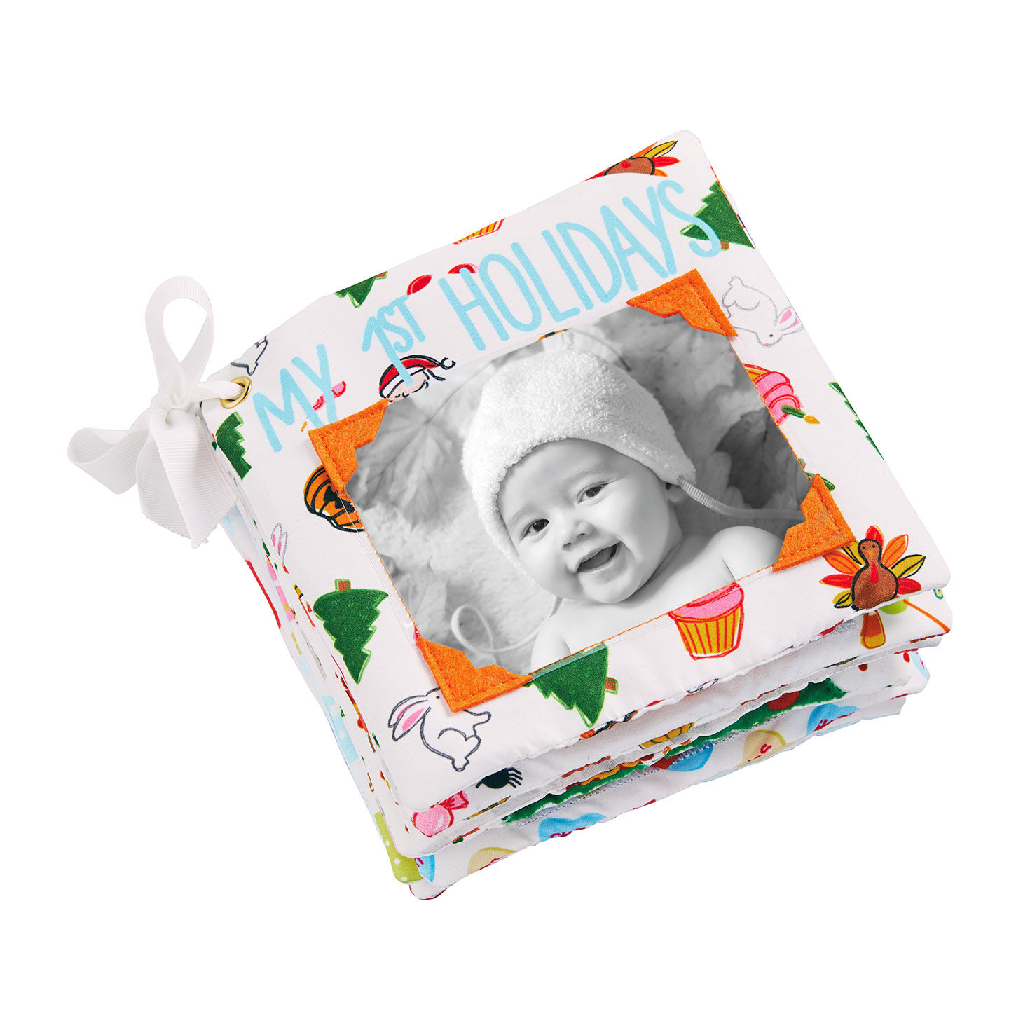 Mud Pie My First Holidays Cloth Book, , large image number 1