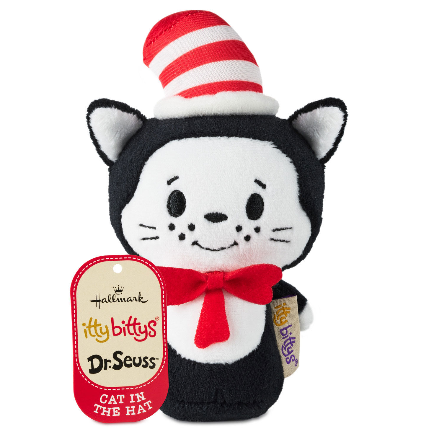 Dr. Seuss The Cat in the Hat Plush itty bittys Front with tag image number 2