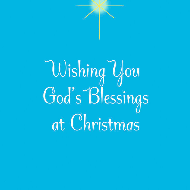 Folk Art Manger Scene Religious Christmas Card Sentiment image number 2