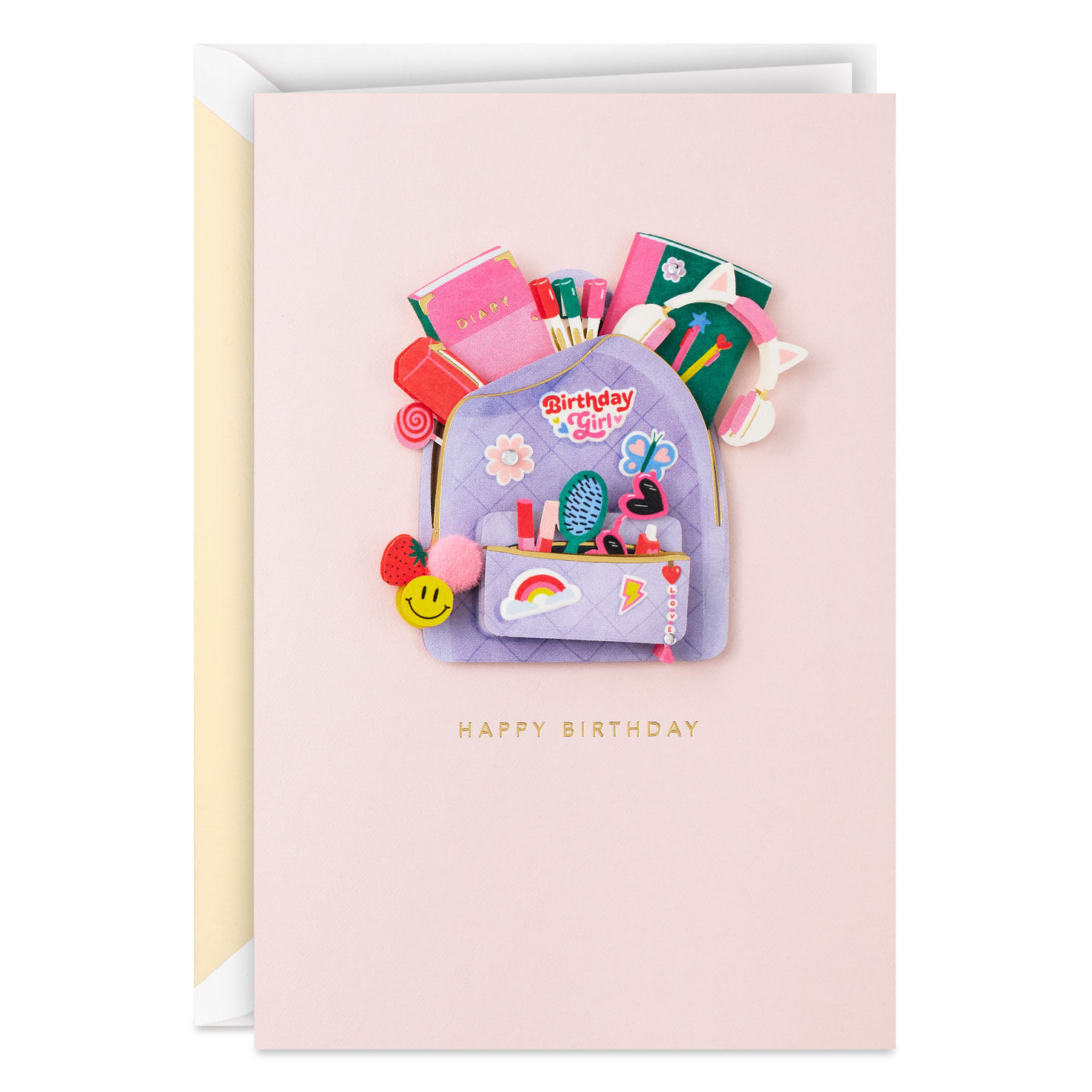 Packed with Fun Birthday Card for Girl