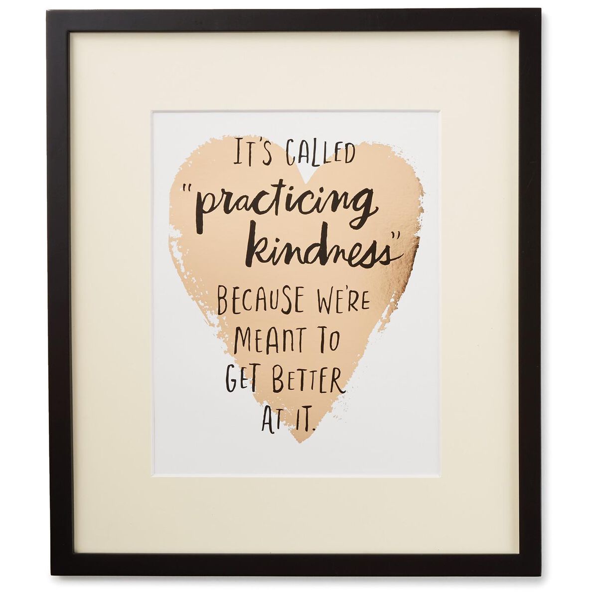 Kindness Framed Art, 13x15 Plaques & Signs Hallmark