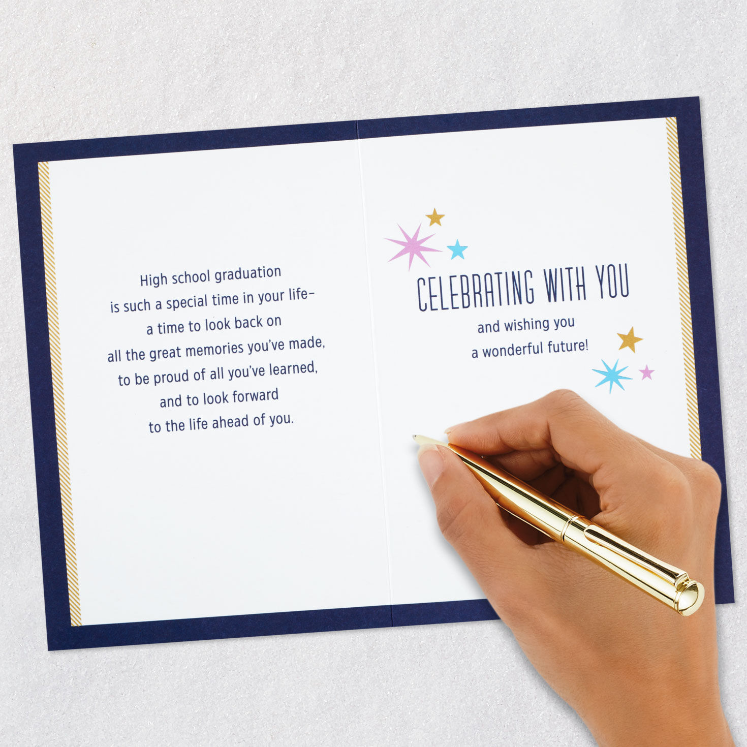 Fireworks Celebration High School Graduation Card  image number 7