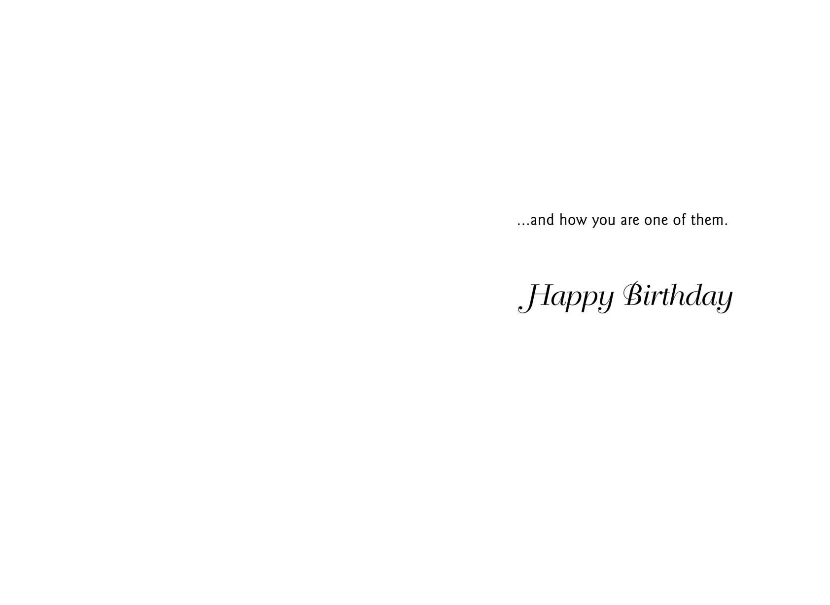 You Are a Blessing With Foil Birthday Card
