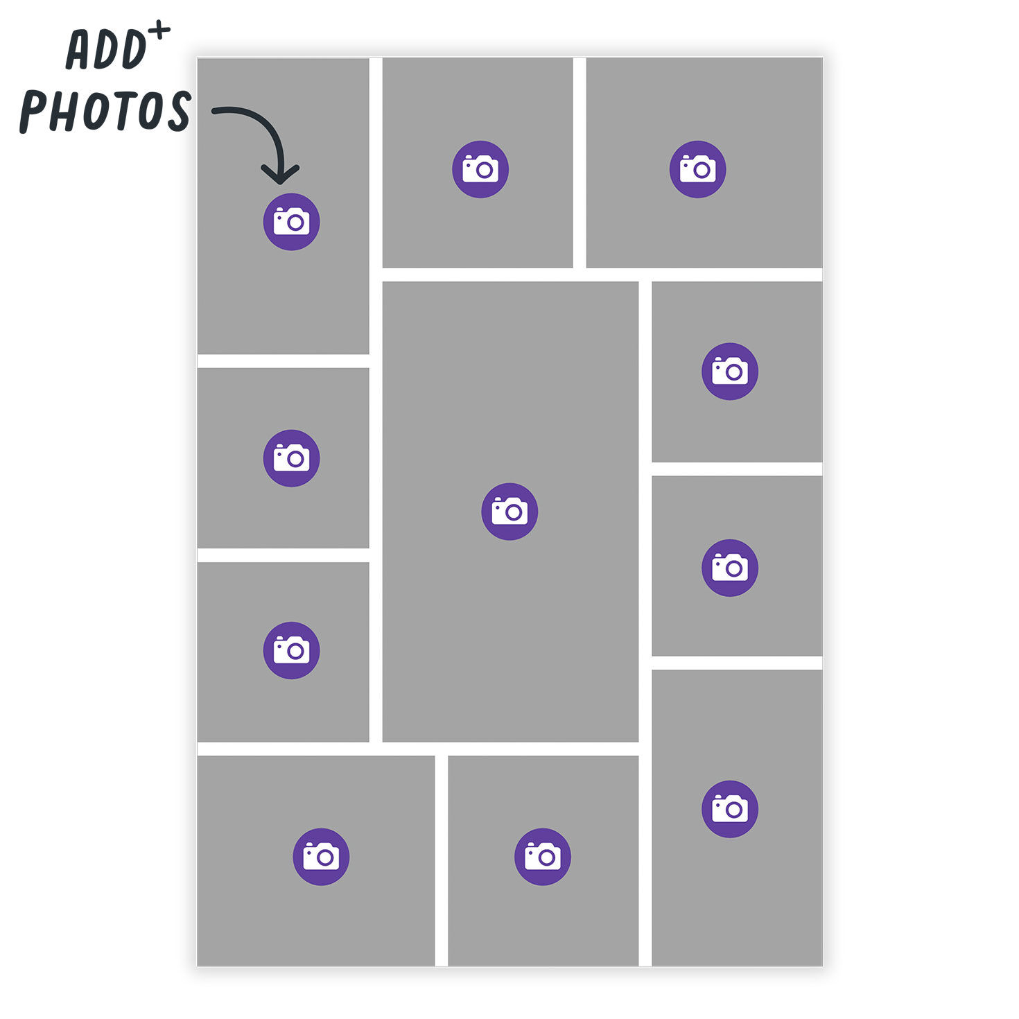 Create Your Own 11-Photo Collage eCard, , large image number 2