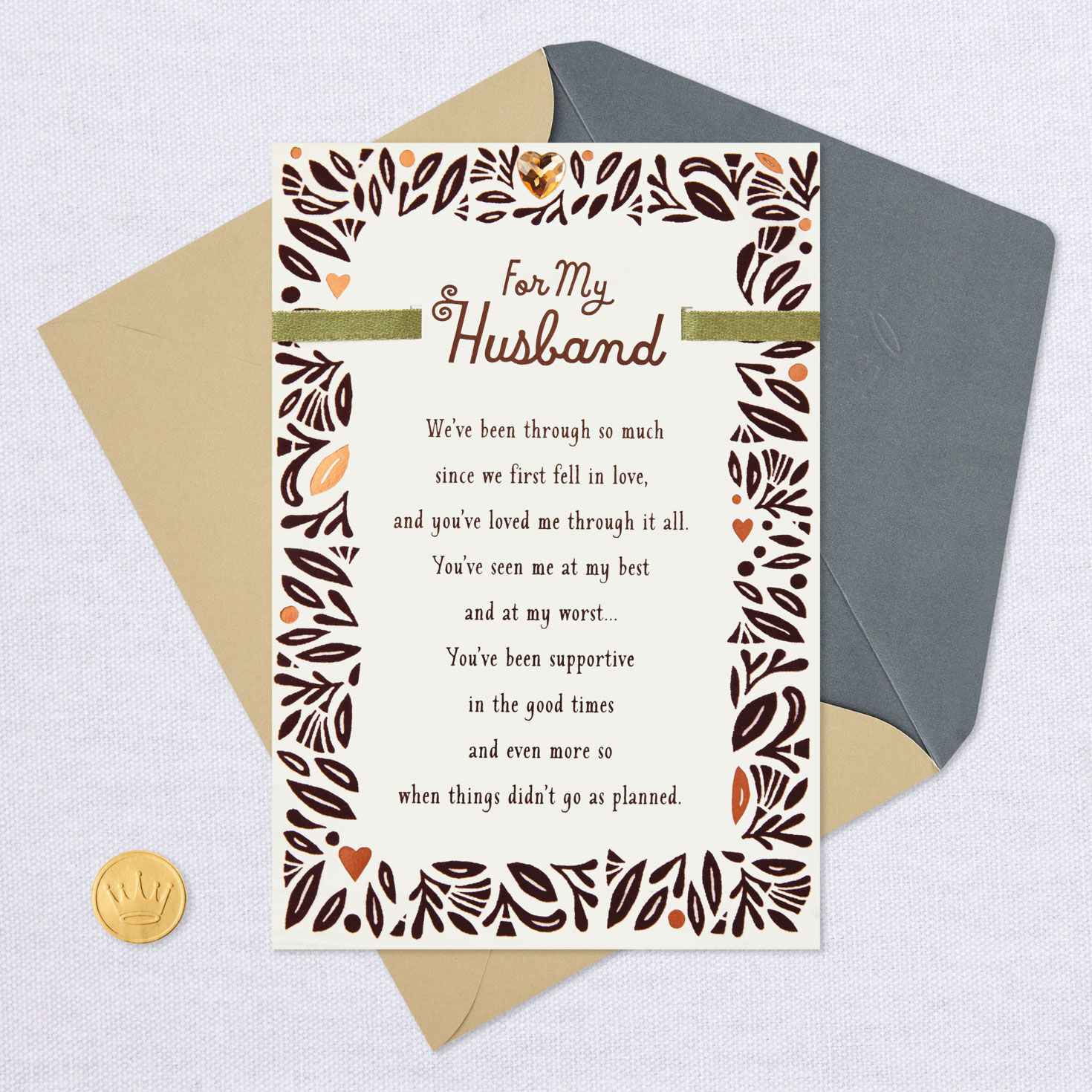 We've Been Through So Much Anniversary Card for Husband, , large image number 5