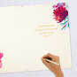 16" Purple Flowers Jumbo Birthday Card, , large image number 6