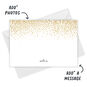 Gold Shimmer Brunch Bridal Shower Invitation, , large image number 3