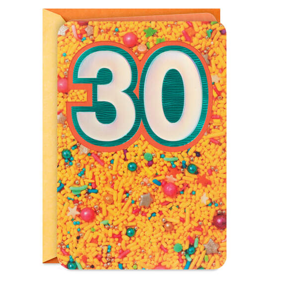 Enjoy Every Moment 30th Birthday Card