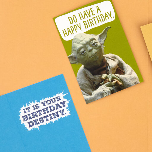 Star Wars™ Han Solo™ and Chewbacca™ Birthday Card for Son With Mini Cards, 
