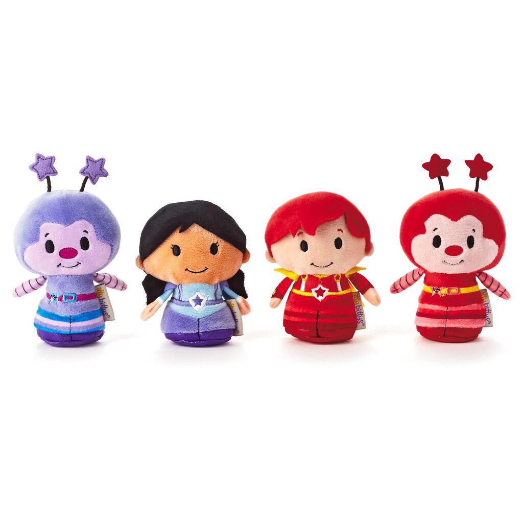 Rainbow Brite itty bittys® Collection of Indigo, Red Butler, Hammy