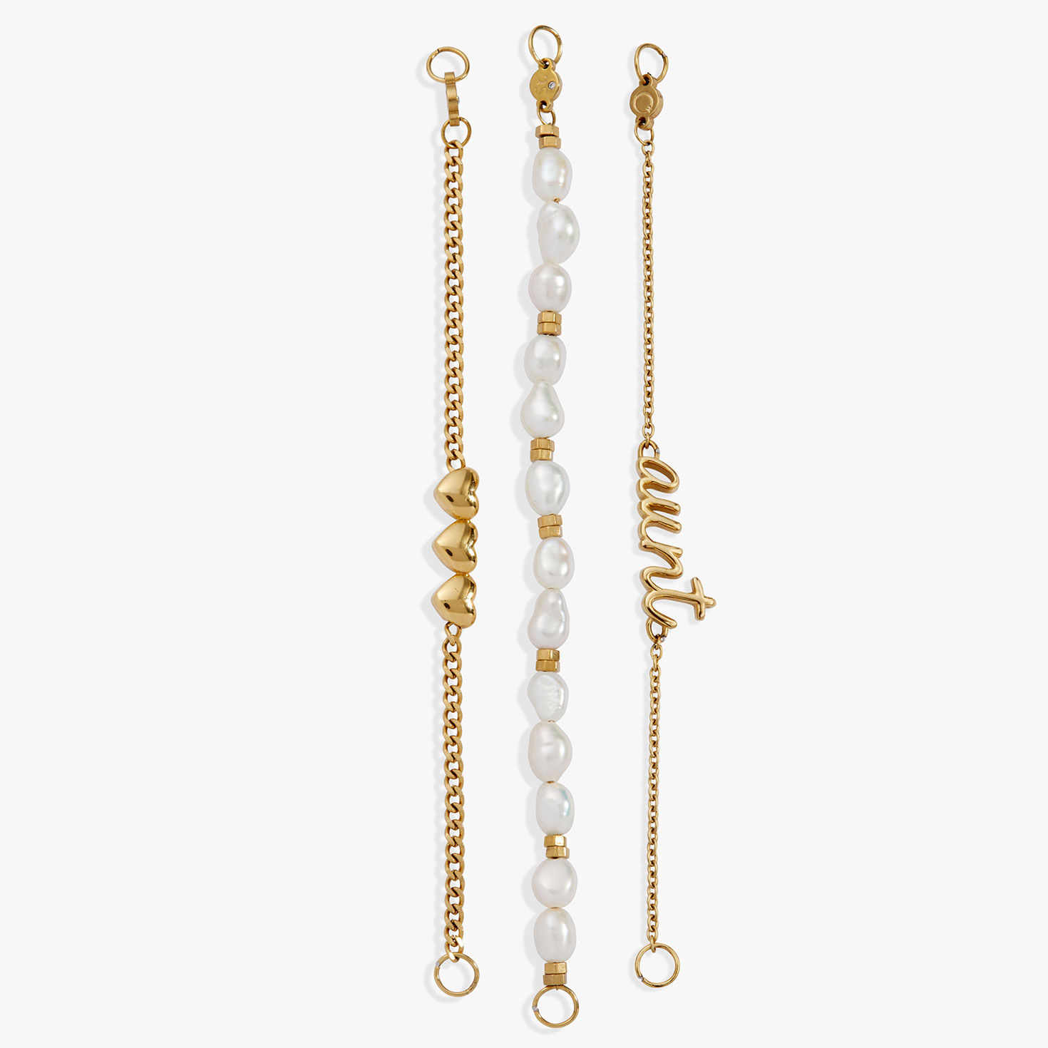 Alex And Ani Aunt 'Home Is Where The Heart Is' Stranded&trade; Bracelet Set detail image number 2