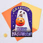 Dog in Ghost Costume Halloween Card for Grandson, , large image number 5