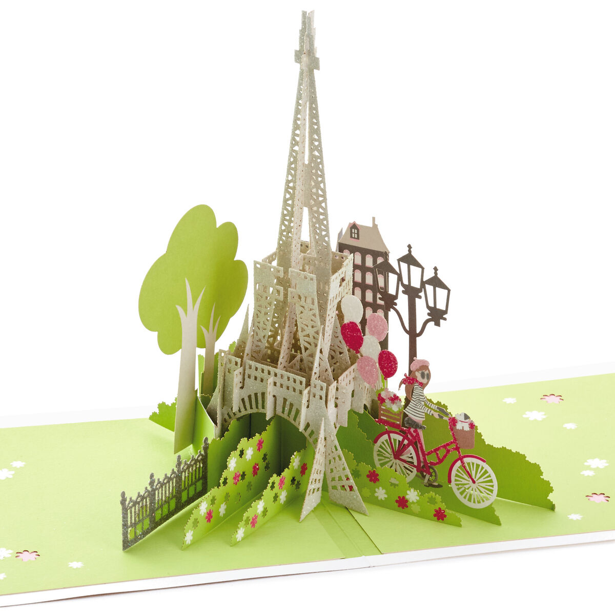 Très Happy Eiffel Tower 3D Pop Up Birthday Card - Greeting ...